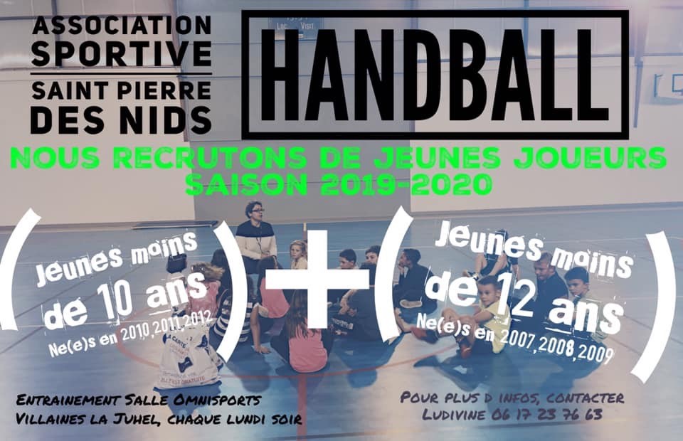 Association Sportive Saint Pierre des Nids Handball